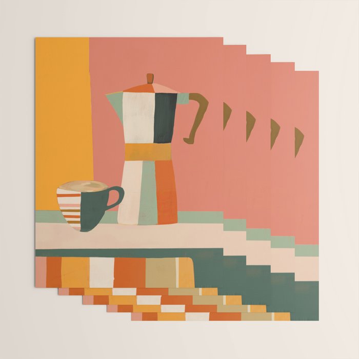 Sunset Moka Wrapping Paper Gallery Image 3