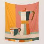 Sunset Moka Wall Tapestry Gallery Image 4