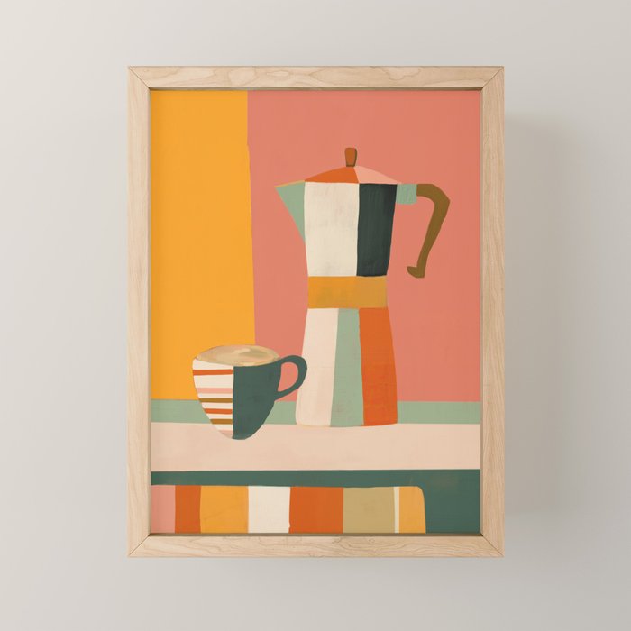Sunset Moka Mini Art Print Gallery Image 1