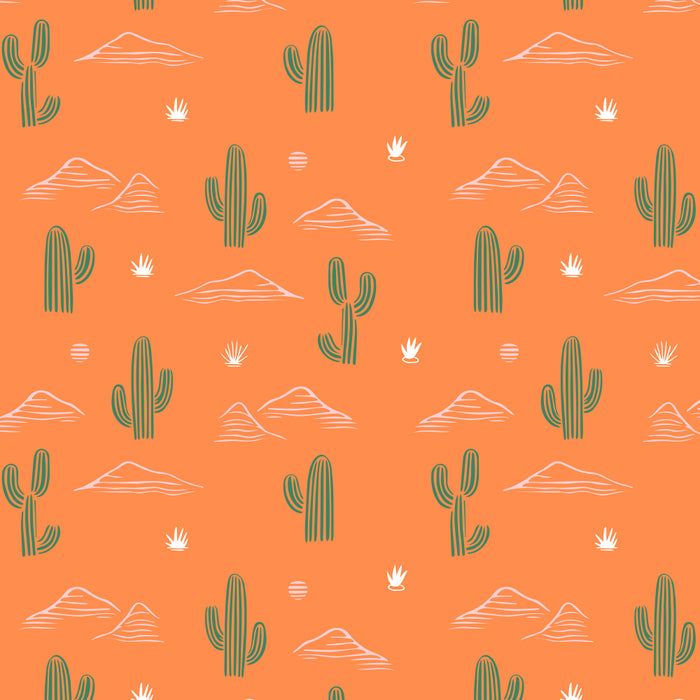 Retro cactus plant art pattern Coffee Mug Gallery Image 2