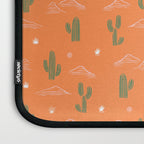 Retro cactus plant art pattern Laptop Sleeve Gallery Image 3