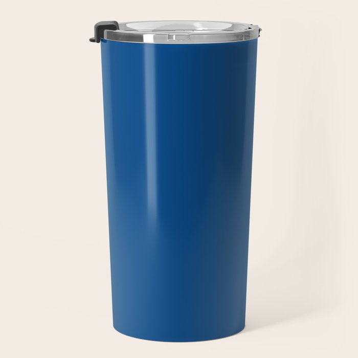 Lapis Lazuli Blue - Solid Color Collection Travel Mug Gallery Image 3