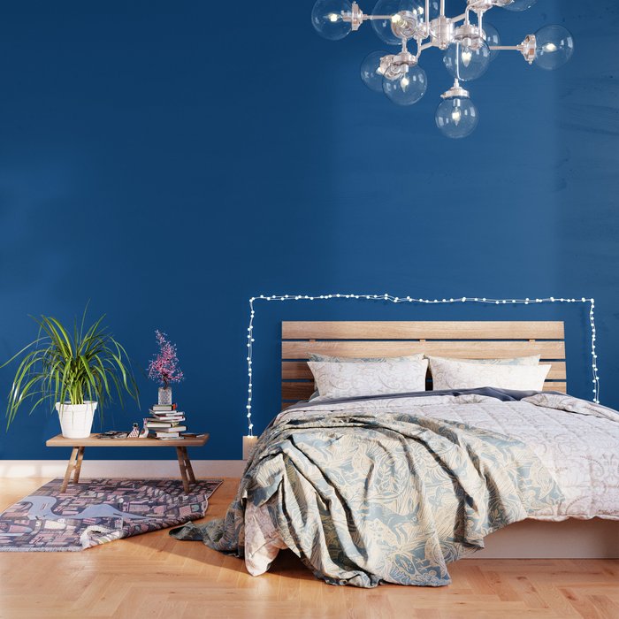 Lapis Lazuli Blue - Solid Color Collection Wallpaper Gallery Image 1