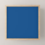 Lapis Lazuli Blue - Solid Color Collection Mini Art Print Gallery Image 1
