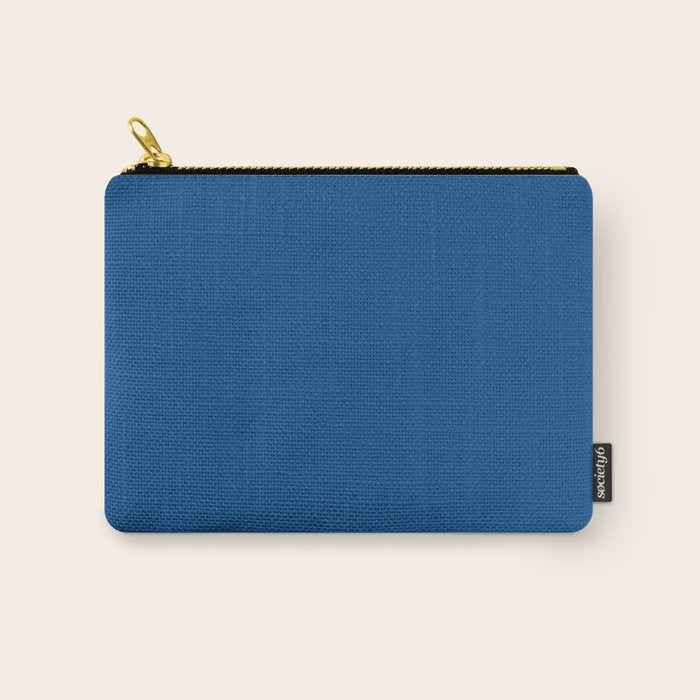 Lapis Lazuli Blue - Solid Color Collection Carry All Pouch Gallery Image 1