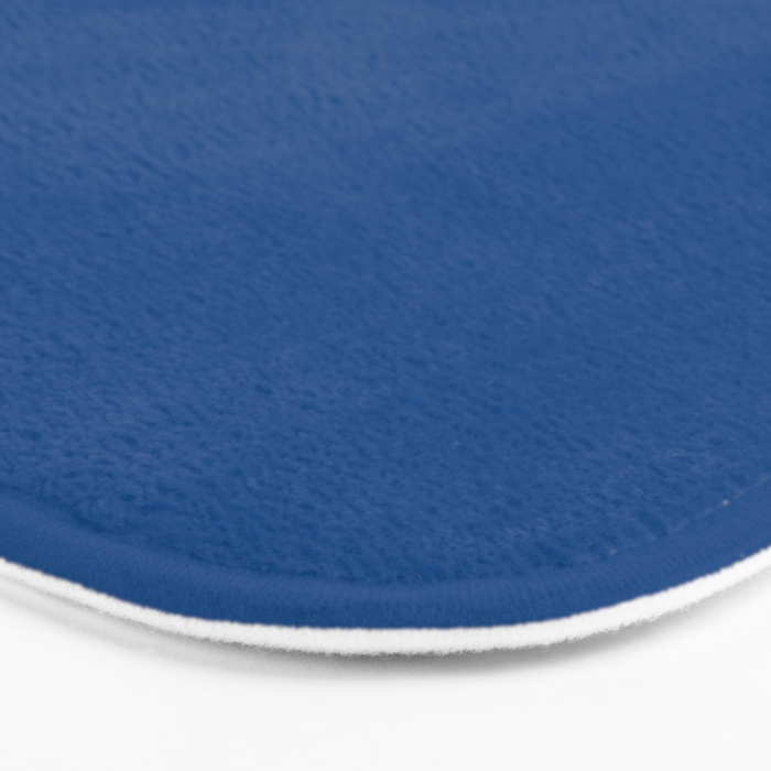 Lapis Lazuli Blue - Solid Color Collection Bath Mat Gallery Image 3
