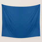 Lapis Lazuli Blue - Solid Color Collection Wall Tapestry Gallery Image 4