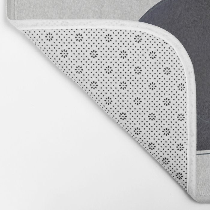 Black Silly Cat  Bath Mat Gallery Image 2