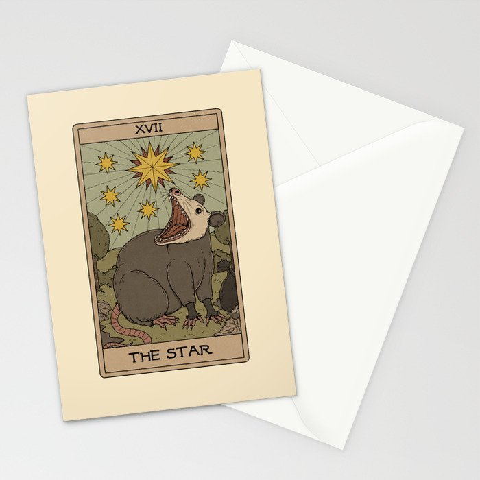 The Star - Possum Tarot Stationery Card Gallery Image 2