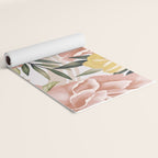 Big pink bouquet flowers S Yoga Mat Gallery Image 2