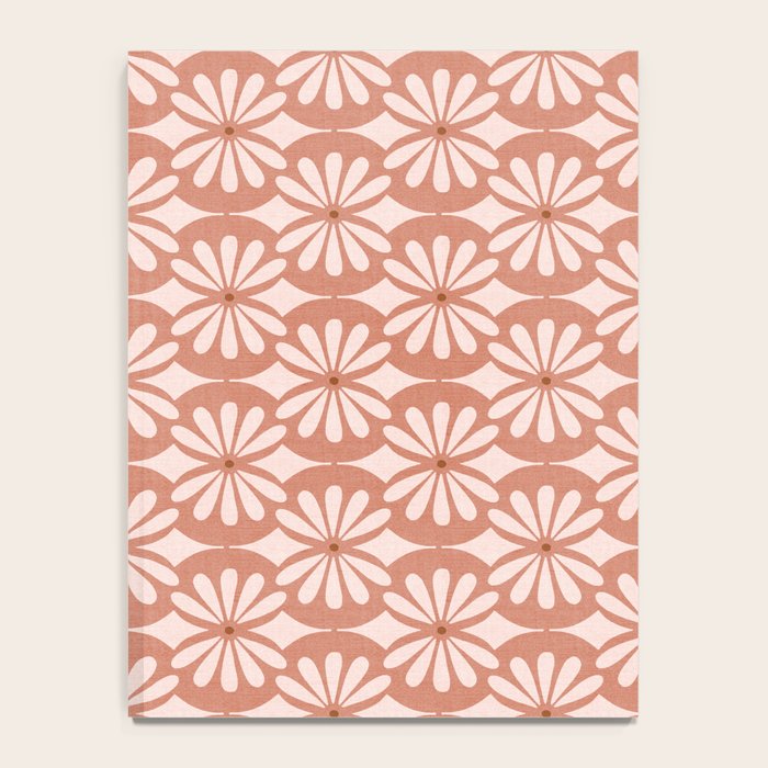 Solstice Boho Geometric Terra Cotta Blush Notebook Gallery Image 4