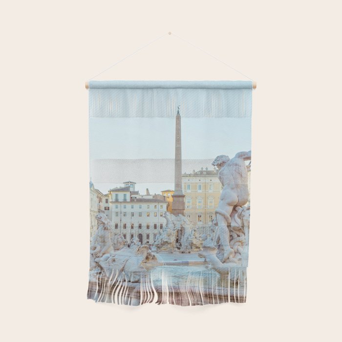 Piazza Navona - Rome Italy Photography Wall Hanging Gallery Image 1