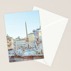 Piazza Navona - Rome Italy Photography Stationery Card Gallery Image 2