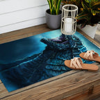 The King of Monsters - Godzilla Outdoor Rug Gallery Image 2
