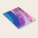 Bursting with Cosmic Joy Abstract Painting Notebook Gallery Image 3