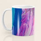 Bursting with Cosmic Joy Abstract Painting Coffee Mug Gallery Image 3