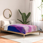Bursting with Cosmic Joy Abstract Painting Comforter Gallery Image 2