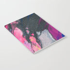 Bursting with Cosmic Joy Abstract Painting Notebook Gallery Image 2