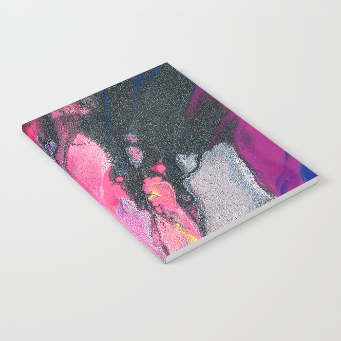 Bursting with Cosmic Joy Abstract Painting Notebook Gallery Image 1
