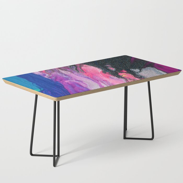 Bursting with Cosmic Joy Abstract Painting Coffee Table Gallery Image 1