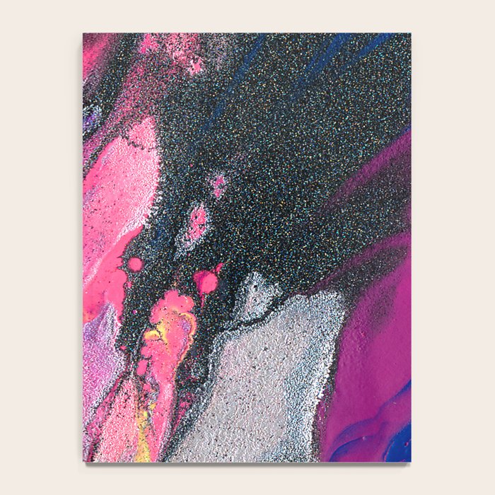Bursting with Cosmic Joy Abstract Painting Notebook Gallery Image 4