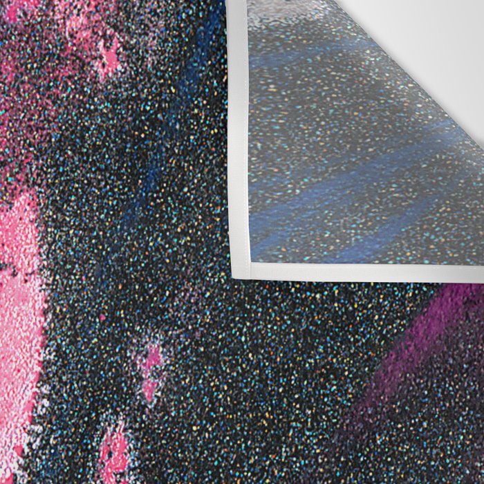 Bursting with Cosmic Joy Abstract Painting Wall Tapestry Gallery Image 3