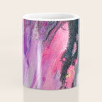 Bursting with Cosmic Joy Abstract Painting Coffee Mug Gallery Image 4