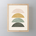 Minimal Geometric 51 Mini Art Print Gallery Image 1