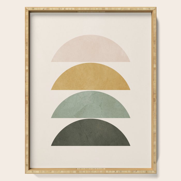 Minimal Geometric 51 Serving Tray Gallery Image 1