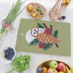 Owl - Crepuscular Critters Cutting Board Gallery Image 2