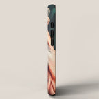 Namastig, Retro Portrait Tiger Prints iPhone Case Gallery Image 2