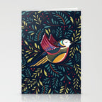 Peace Bird | Navy Stationery Card Gallery Image 2