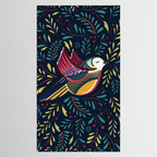 Peace Bird | Navy Tablecloth Gallery Image 2