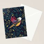 Peace Bird | Navy Stationery Card Gallery Image 2