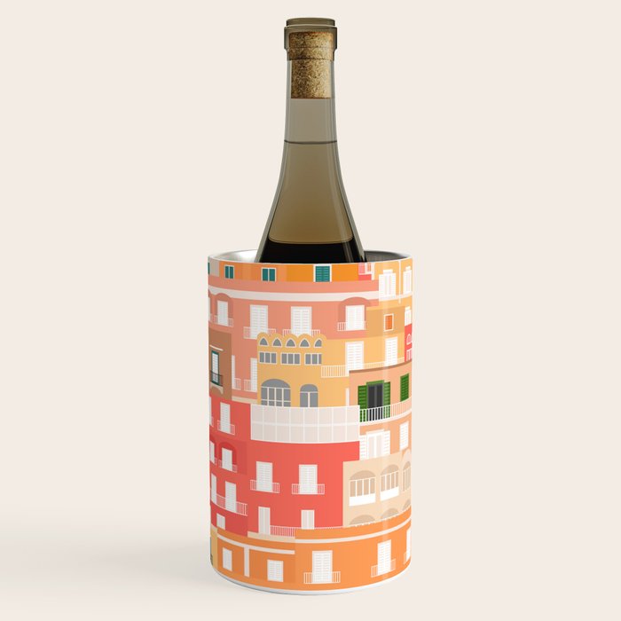 View over the Amalfi Coast, Positano, Italy Wine Chiller Gallery Image 3