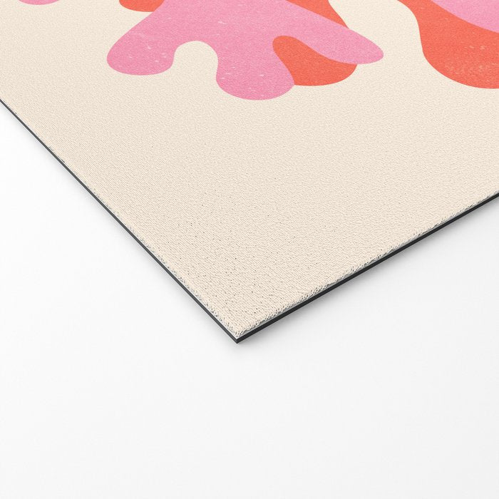 Sea Leaf: Matisse Collage Peach Edition Welcome Mat Gallery Image 2