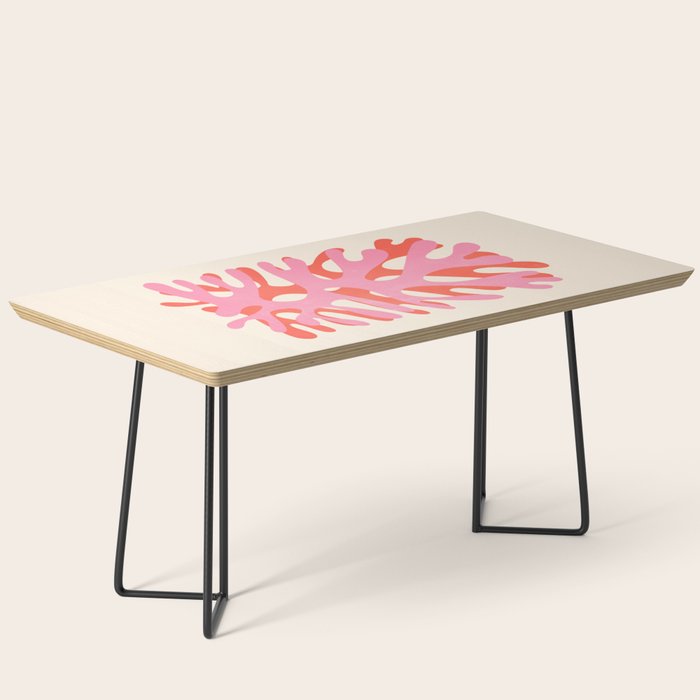 Sea Leaf: Matisse Collage Peach Edition Coffee Table Gallery Image 1