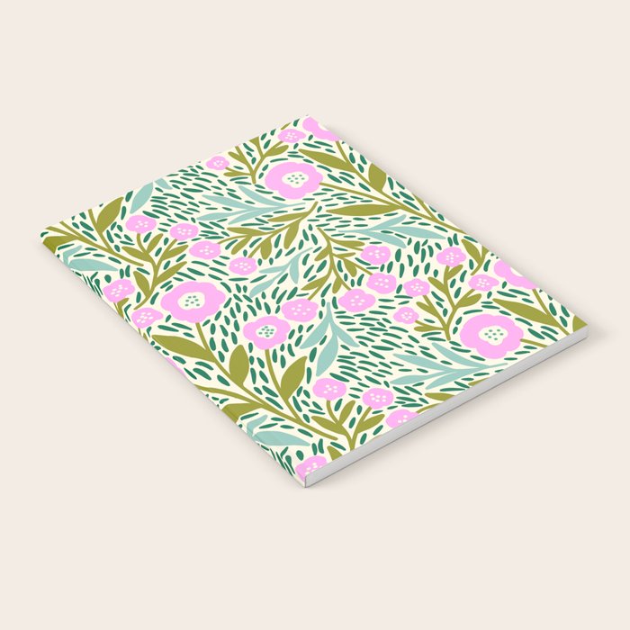 Botanical Garden - Pink and Green Notebook Gallery Image 2