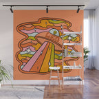 Leo UFO Wall Mural Gallery Image 1