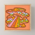 Leo UFO Mini Art Print Gallery Image 1