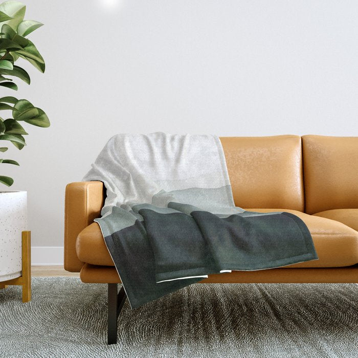 Green Mountains Throw Blanket Gallery Image 1