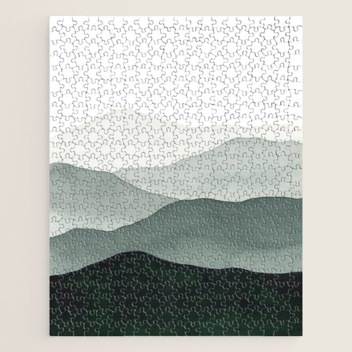 Green Mountains Jigsaw Puzzle Gallery Image 1