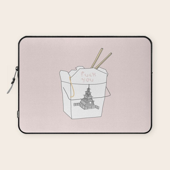 NICE TAKEOUT Laptop Sleeve Gallery Image 1