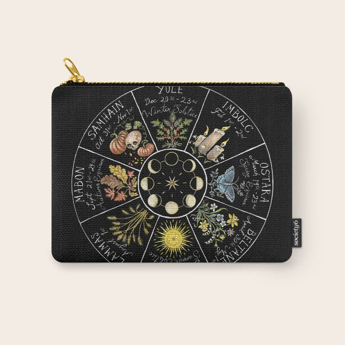 Wheel of the Year Carry All Pouch Gallery Image 1