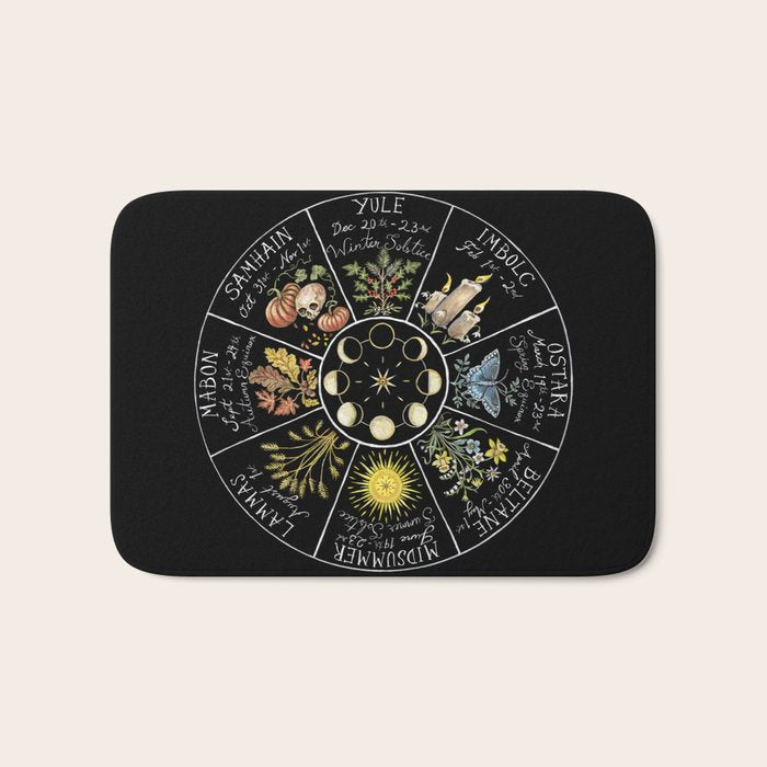 Wheel of the Year Bath Mat Gallery Image 1