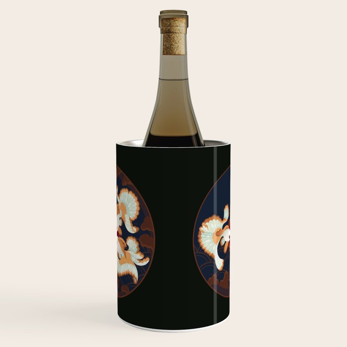 Three tosakin goldfish Wine Chiller Gallery Image 1