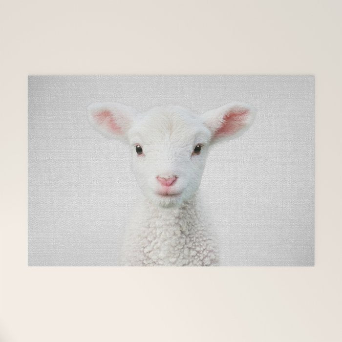 Lamb - Colorful Welcome Mat Gallery Image 1