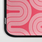70s Throwback Wavy Stripes Pattern Laptop Sleeve Gallery Image 3