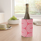 70s Throwback Wavy Stripes Pattern Wine Chiller Gallery Image 4