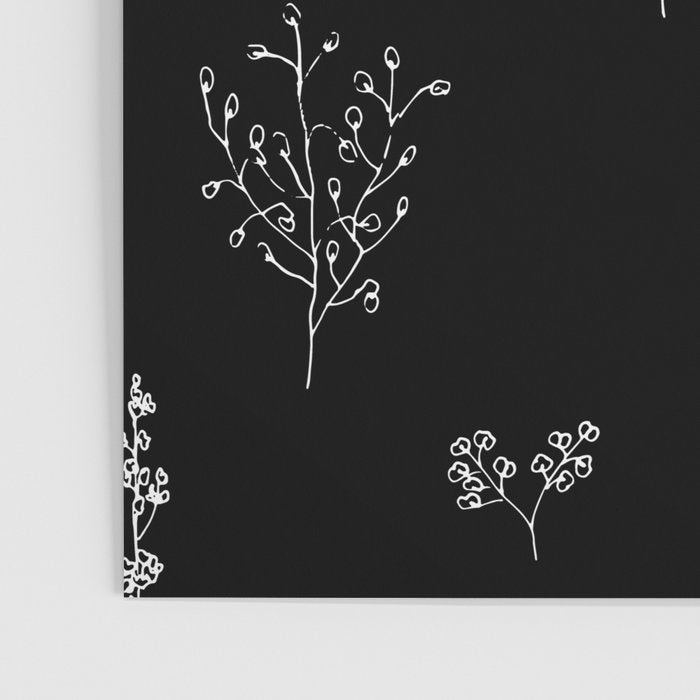 Black wildflowers Big Poster Gallery Image 3